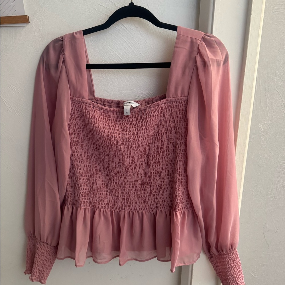 Elegant Pink Women's Top Nine West
